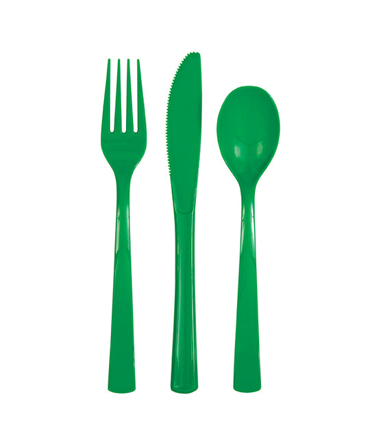 CUTLERY - EMERALD GREEN