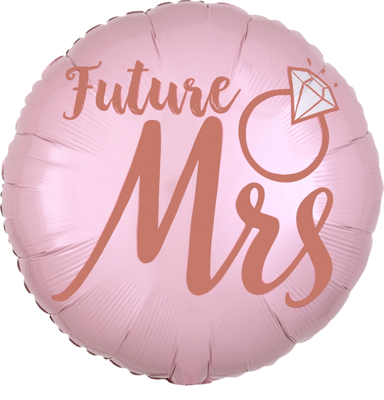18" FOIL - FUTURE MRS / SHE SAID YES