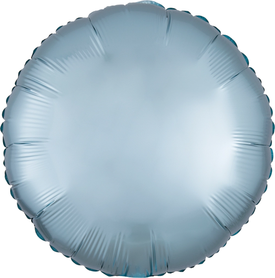 SATIN LUXE - CIRCLE - PASTEL BLUE