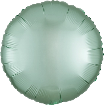 SATIN LUXE - CIRCLE - MINT GREEN