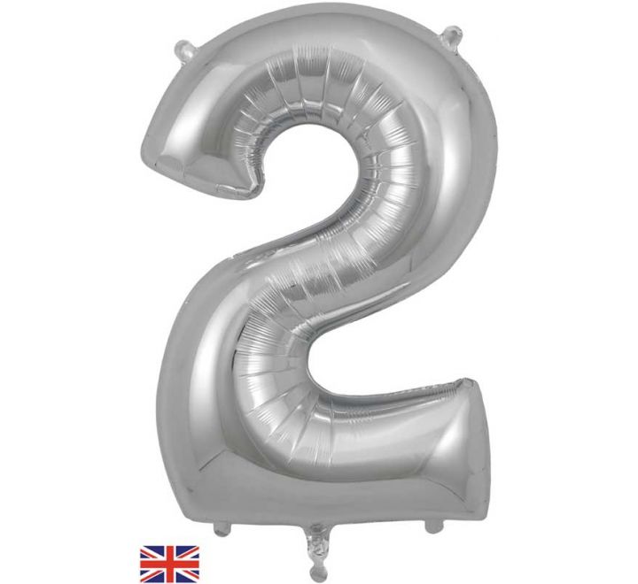 JUMBO NUMBER - 2 - SILVER