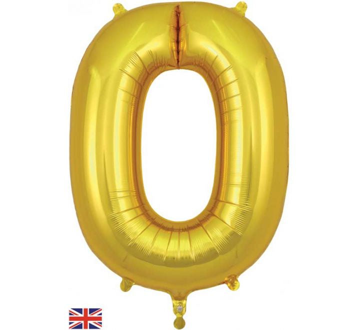 JUMBO NUMBER - 0 - GOLD