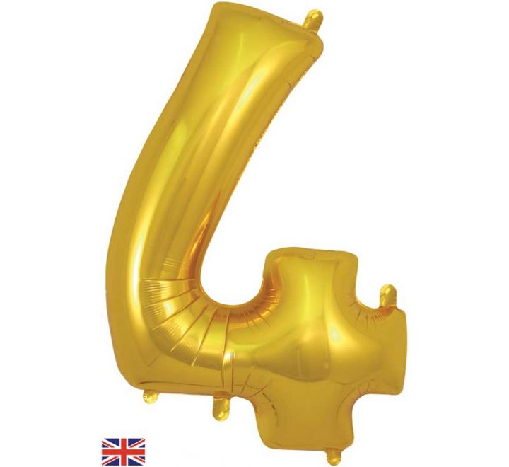 JUMBO NUMBER - 4 - GOLD