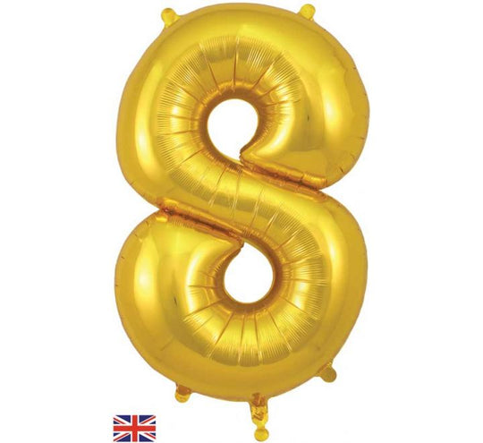 JUMBO NUMBER - 8 - GOLD