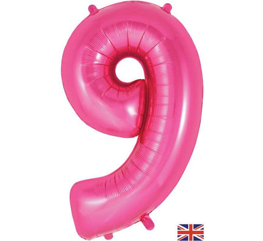 JUMBO NUMBER - 9 - PINK
