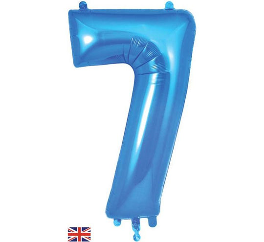 JUMBO NUMBER - 7 - BLUE