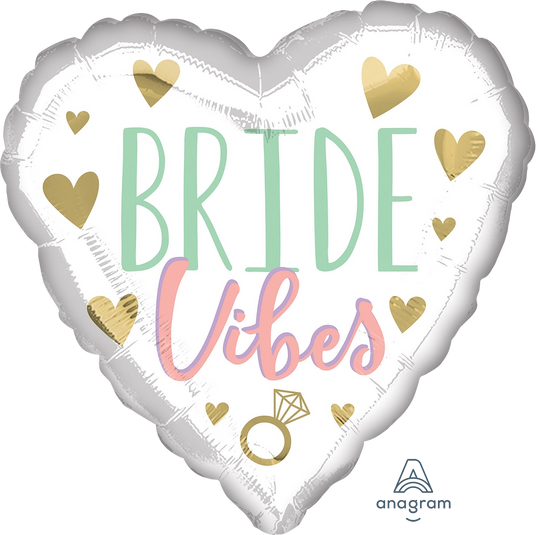 18" FOIL - BRIDE VIBES BRIDAL SHOWER
