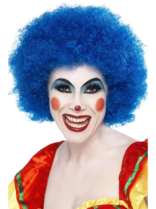 CRAZY CLOWN WIG - BLUE