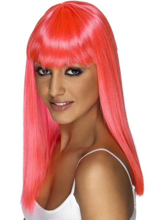 GLAMOURAMA WIG - NEON PINK