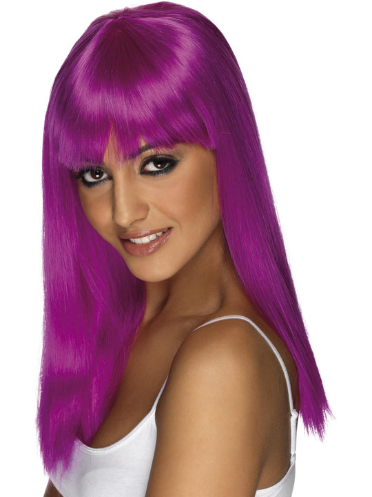 GLAMOURAMA WIG - NEON PURPLE