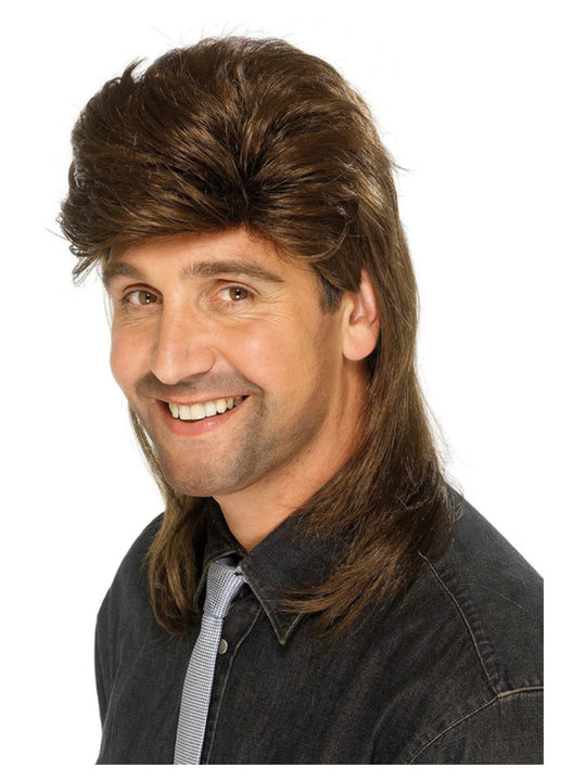 MULLET WIG - BROWN