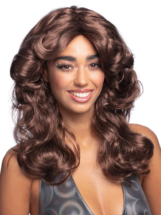 70s FLICK WIG - BROWN
