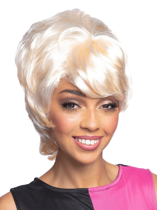60s BEEHIVE WIG - BLONDE