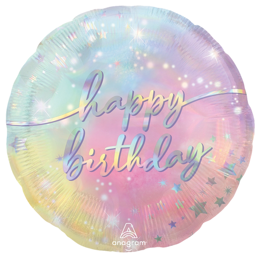 18" FOIL - LUMINOUS BIRTHDAY