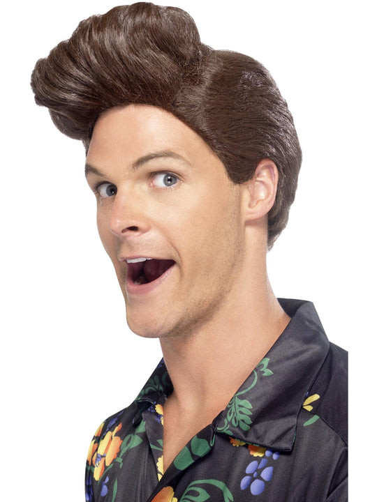 NINETIES DETECTIVE WIG - BROWN