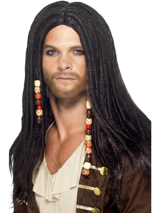 PIRATE WIG - BLACK