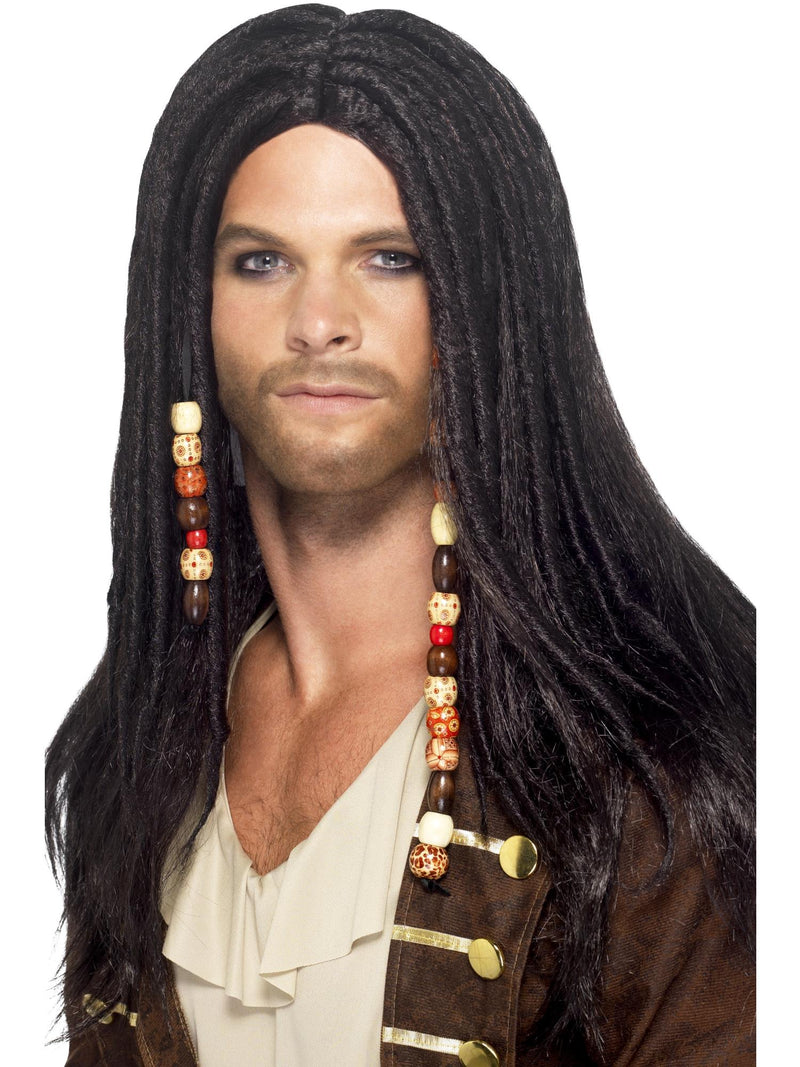 PIRATE WIG - BLACK