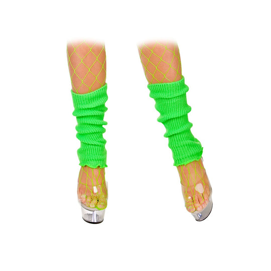 80s LEG WARMERS - NEON GREEN