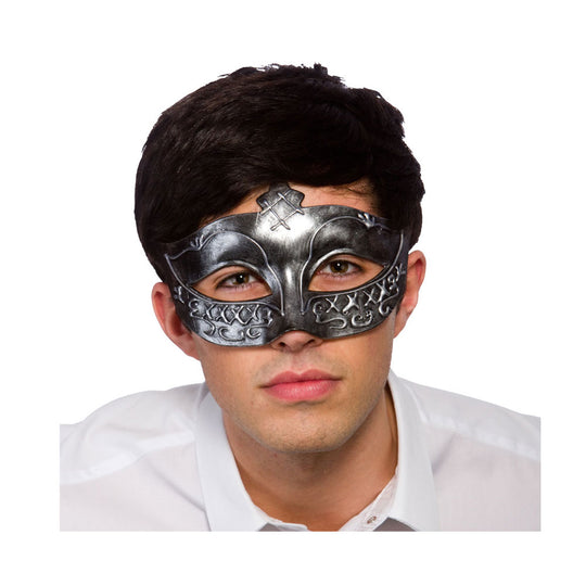 GLADIATOR EYEMASK - ANTIQUE SILVER
