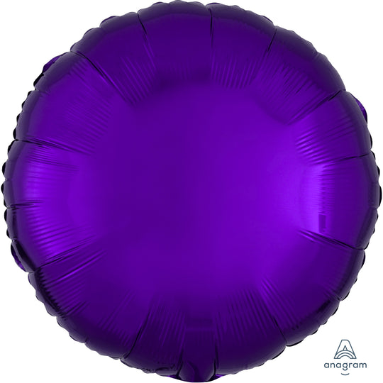 METALLIC - CIRCLE - PURPLE