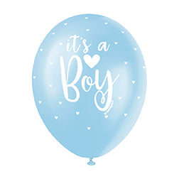 12" LATEX - IT'S A BOY - PACK OF 5