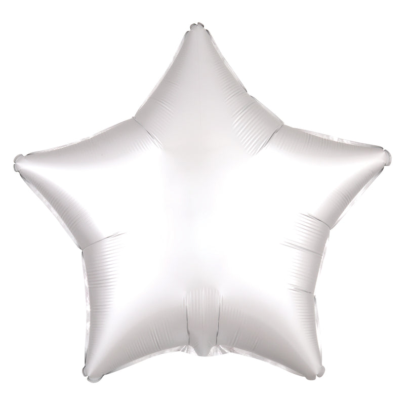 SATIN LUXE - STAR - WHITE