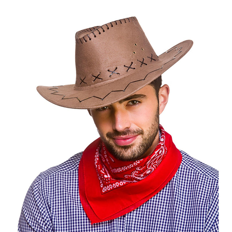 COWBOY BANDANA -  RED