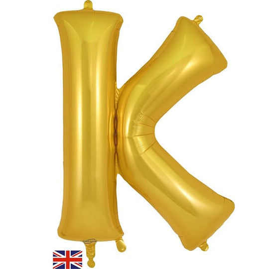 JUMBO LETTER - K - GOLD