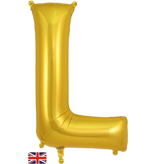 JUMBO LETTER - L - GOLD