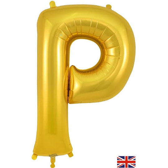 JUMBO LETTER - P - GOLD