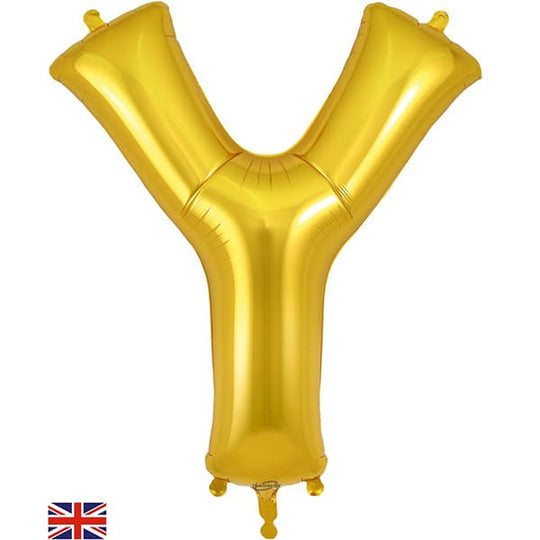 JUMBO LETTER - Y - GOLD