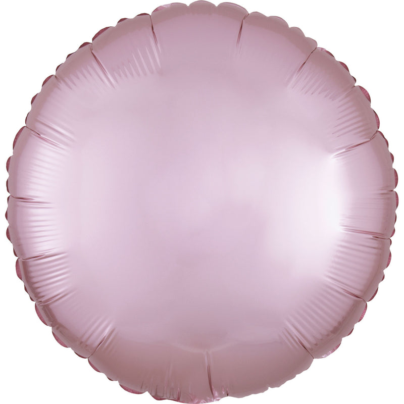 SATIN LUXE - CIRCLE - PASTEL PINK