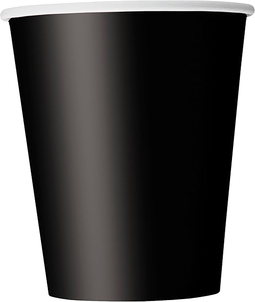 CUPS - BLACK - PACK OF 14