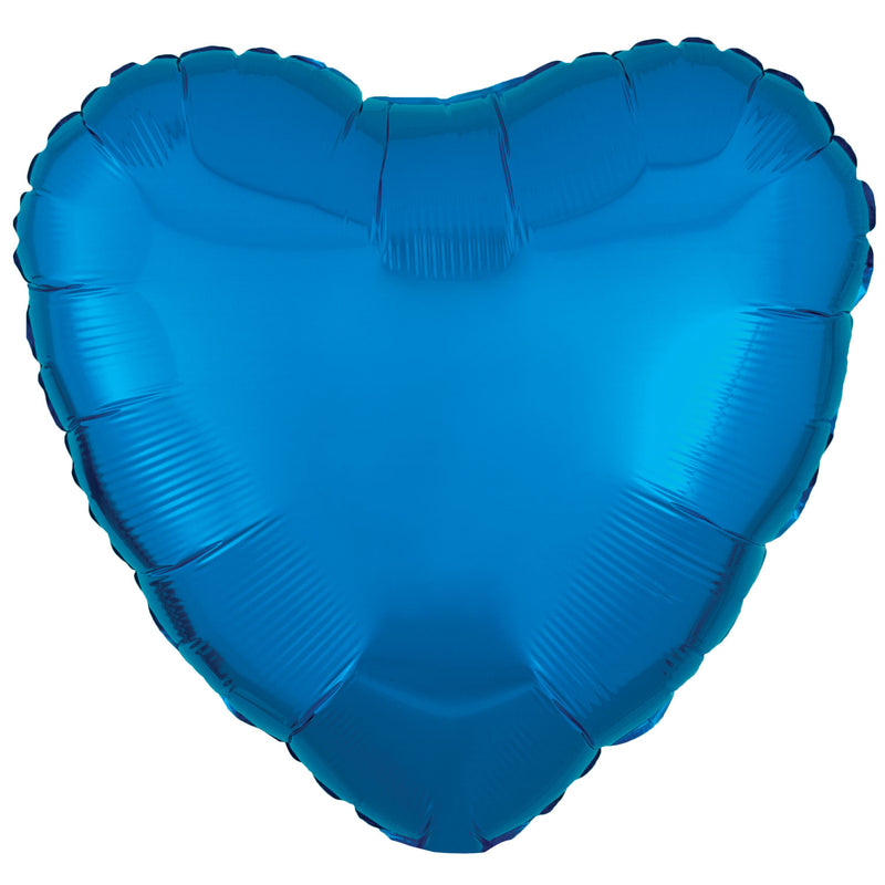 METALLIC - HEART - BLUE - Partica Party