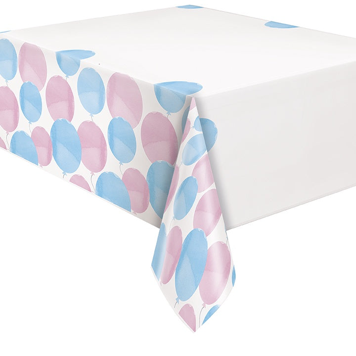 TABLECOVER - GENDER REVEAL - PLASTIC RECTANGLE