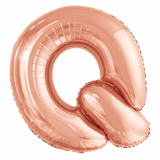 JUMBO LETTER - Q - ROSE GOLD