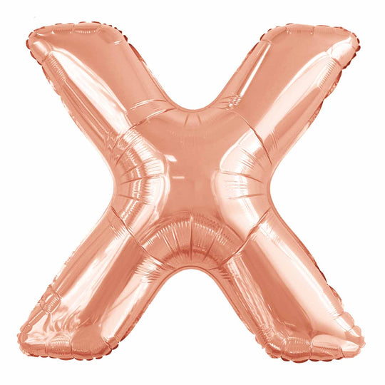 JUMBO LETTER - X - ROSE GOLD