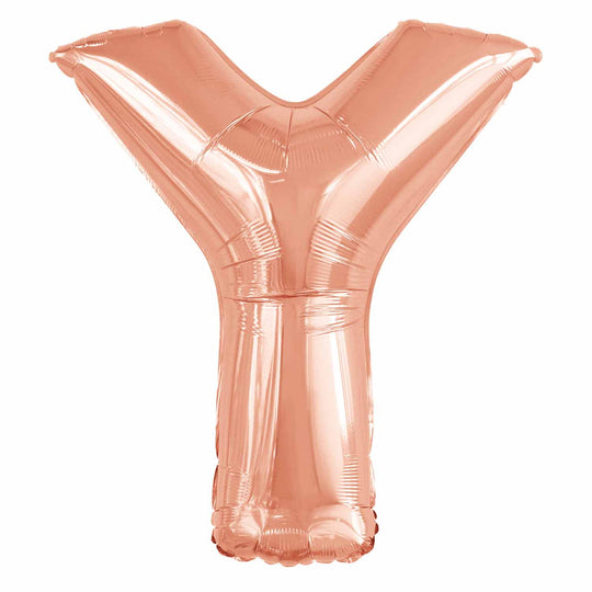JUMBO LETTER - Y - ROSE GOLD