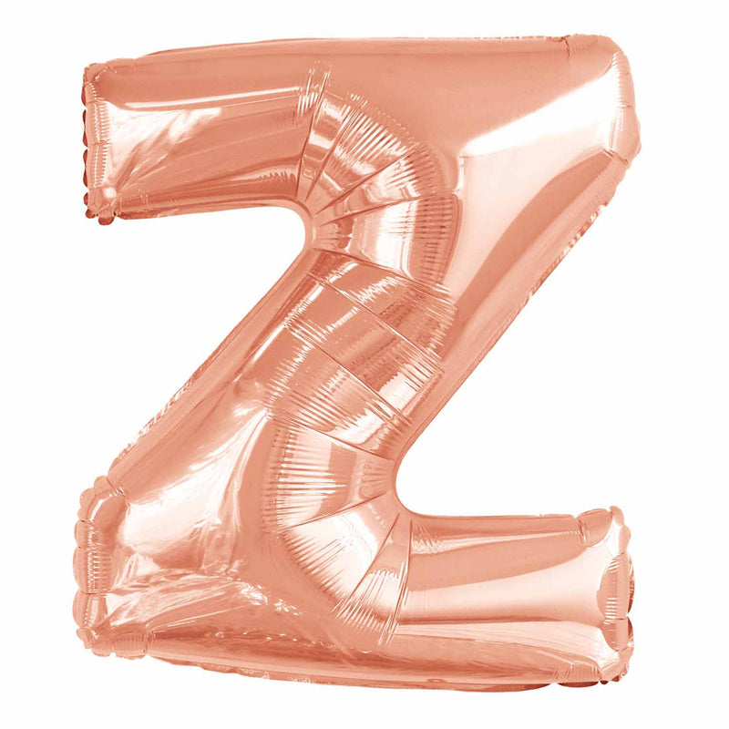 JUMBO LETTER - Z - ROSE GOLD - Partica Party