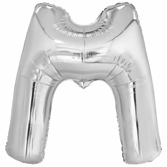 JUMBO LETTER - M - SILVER