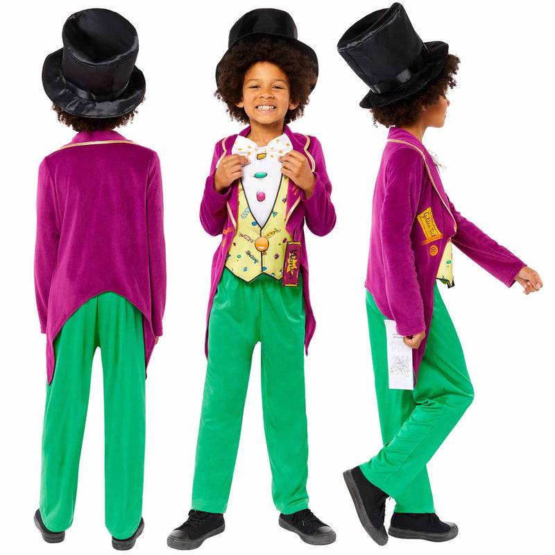 CHILD COSTUME - WILLY WONKA