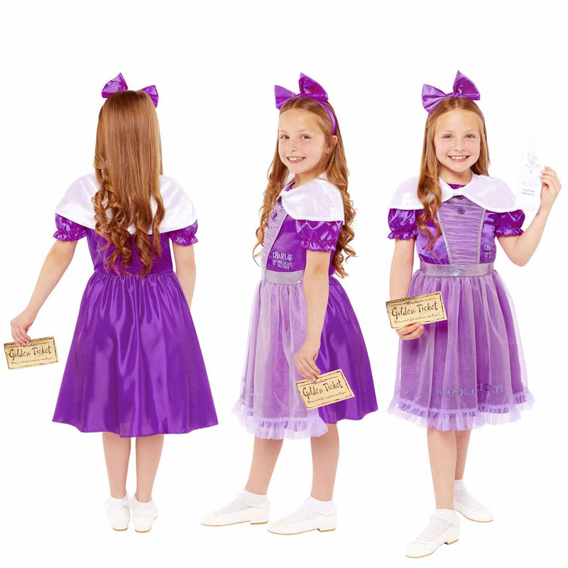 CHILD COSTUME - VERUCA SALT