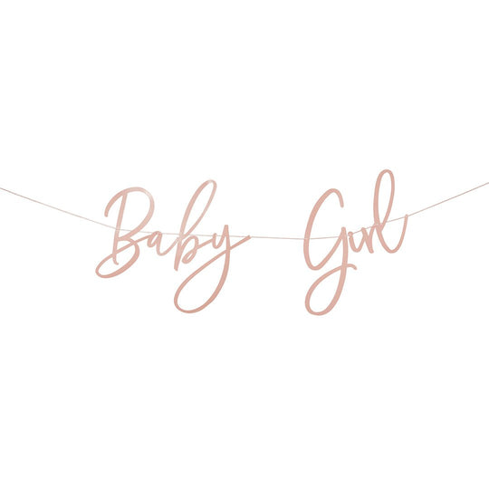 BANNER - BABY GIRL - PINK