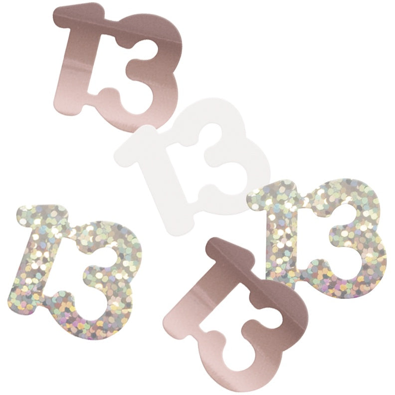 CONFETTI - 13th - ROSE GOLD GLITZ