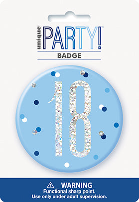 BADGE - 18th - BLUE