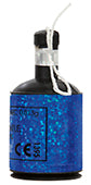 PARTY POPPERS - HOLOGRAPHIC BLUE - PACK OF 20