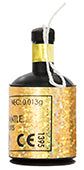 PARTY POPPERS - HOLOGRAPHIC GOLD - PACK OF 20
