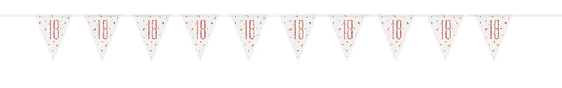 BUNTING - 18th - ROSE GOLD