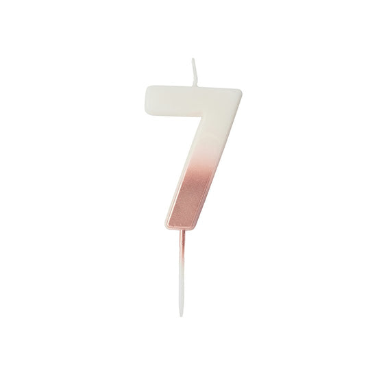CANDLE - 7 - ROSEGOLD OMBRE