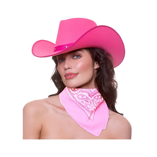 COWBOY BANDANA - BABY PINK